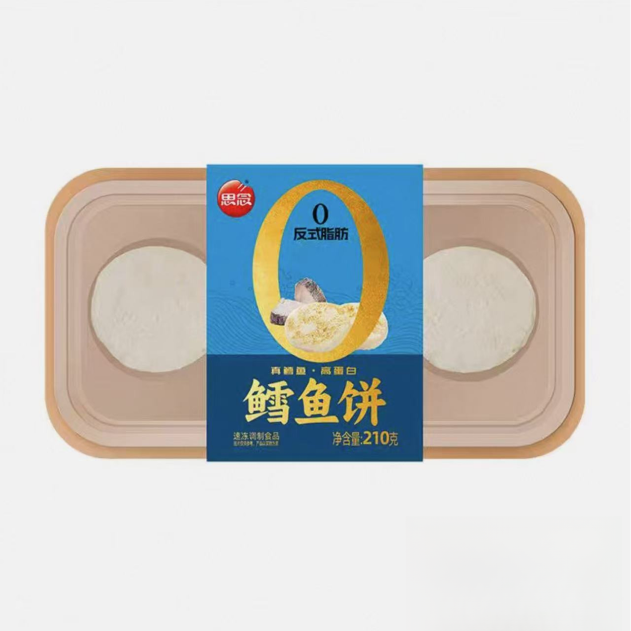 【25年10月】210g*4盒 思念鳕鱼饼