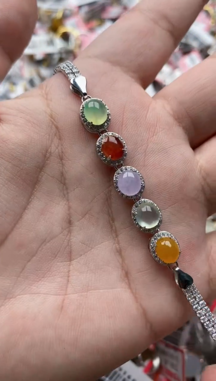 【闪购商品】翡翠戒指银S925镶嵌33333---3