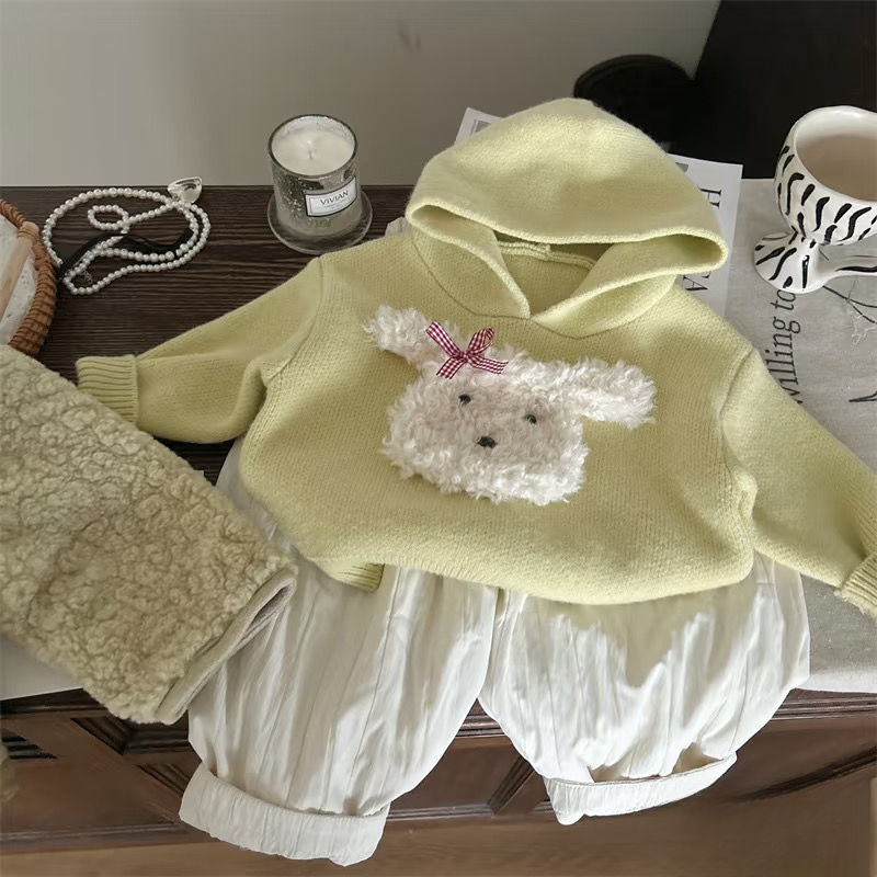 卡通女毛衣卡通动漫女童常规款休闲风洋气