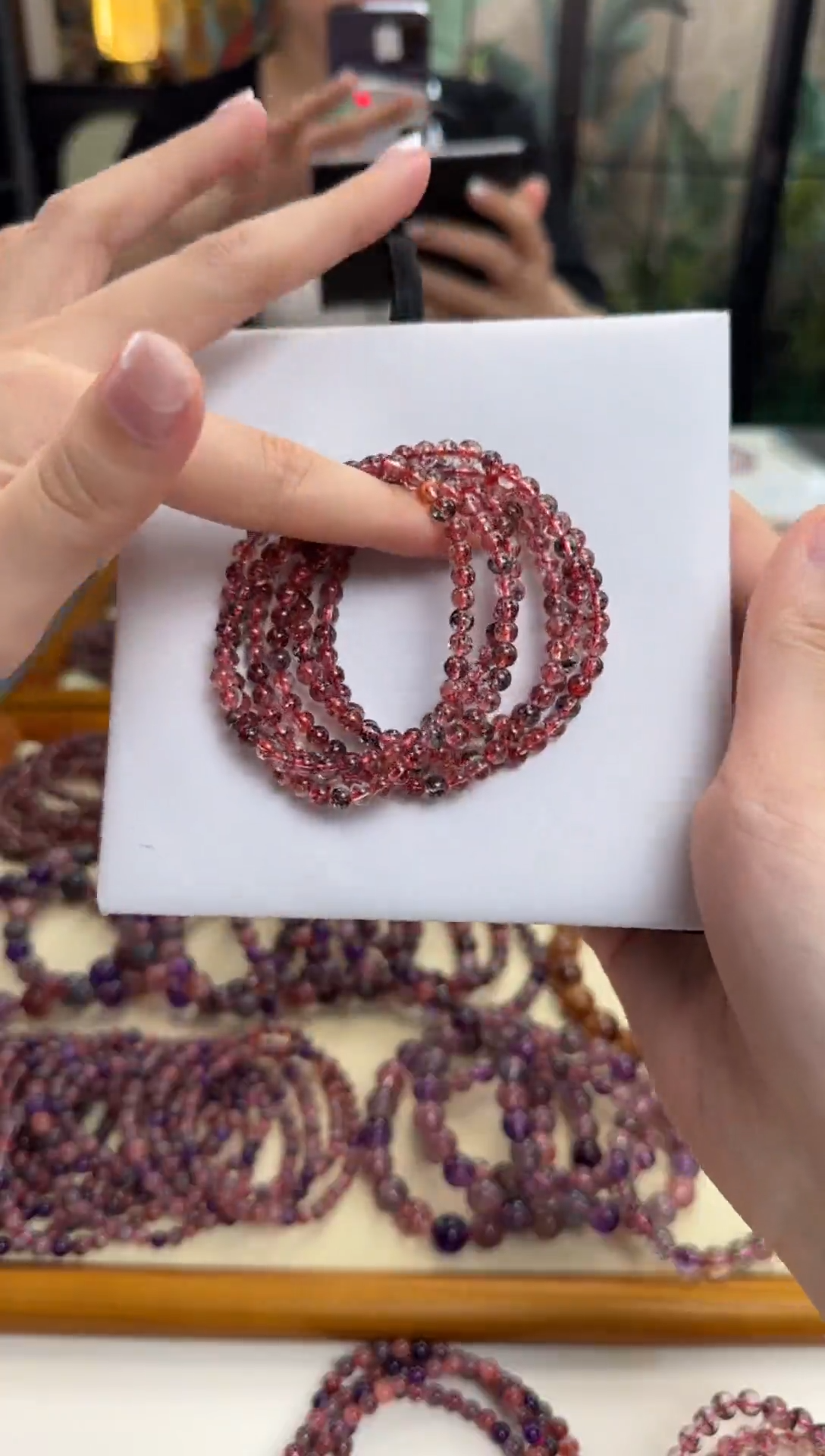 未镶嵌手串水晶全面金草莓爆闪 多样性发一