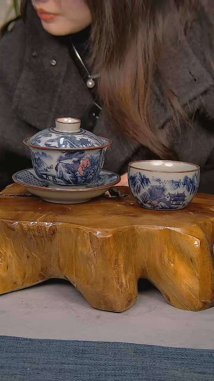 【闪购商品】简装家用款2件套 陶瓷家用茶具系列