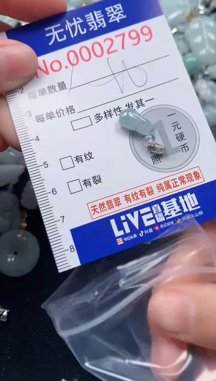 颈饰未镶嵌翡翠2799