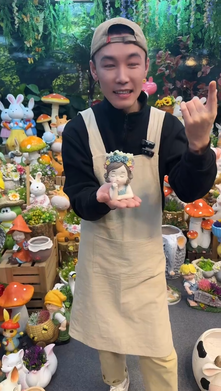 户外花园庭院花盆&00&