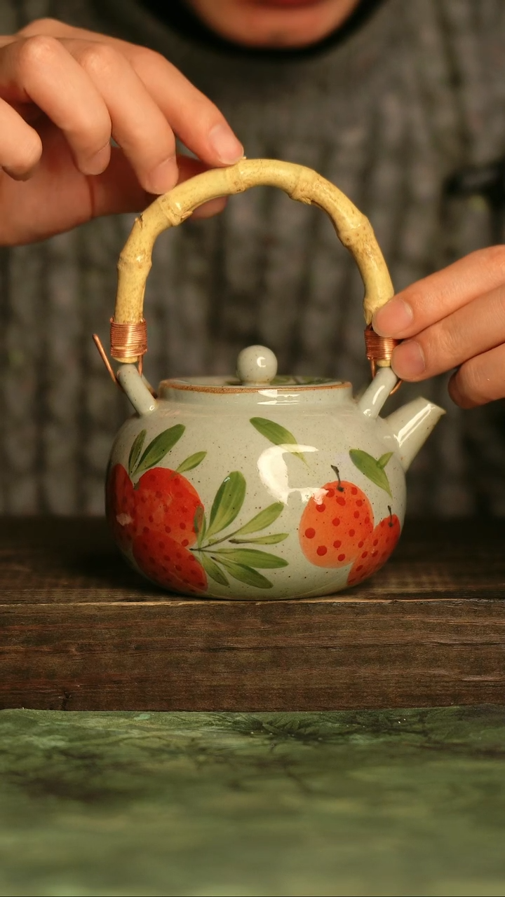 青诗集手工手绘瓷器青诗集手工手绘瓷器