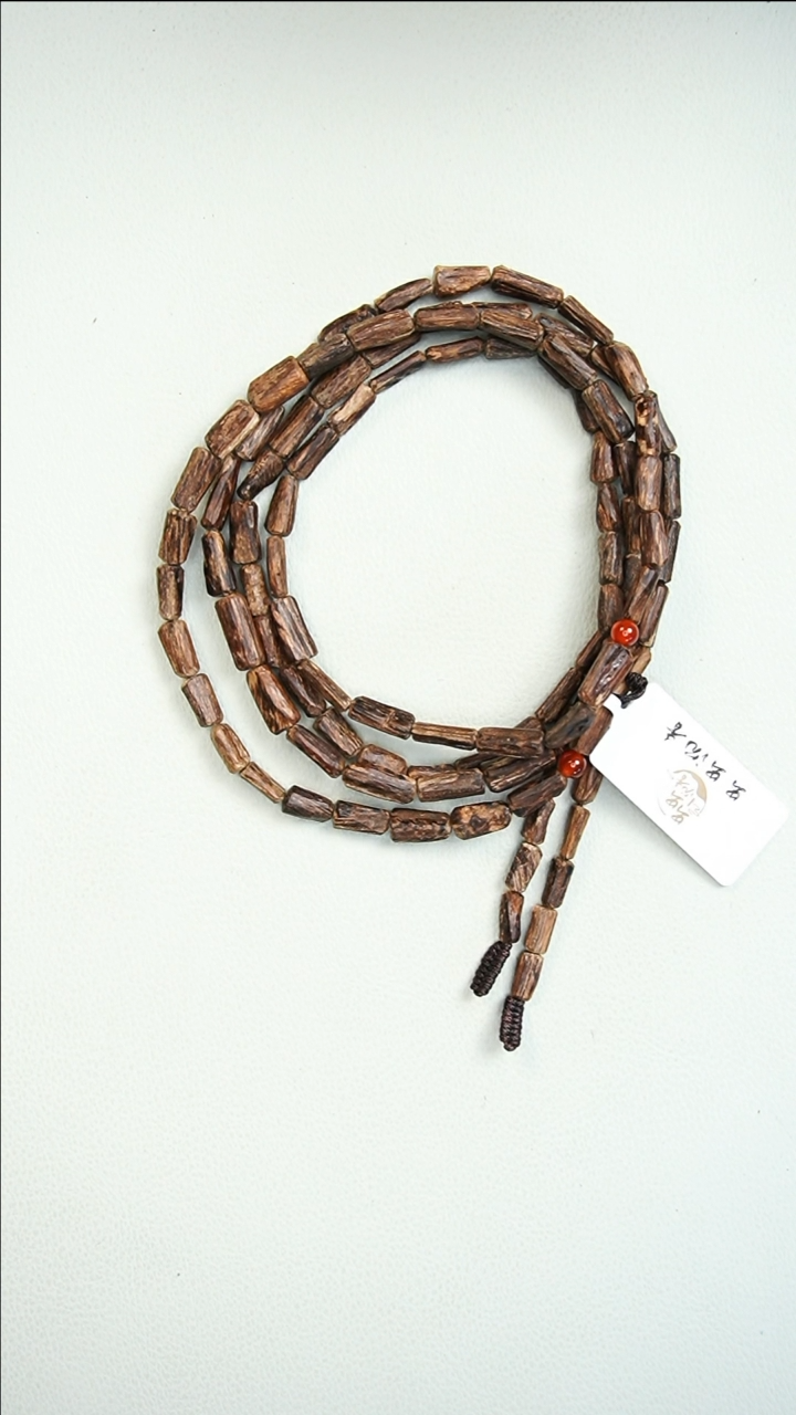 【闪购商品】沉香手串老加里曼丹沉水108 9378