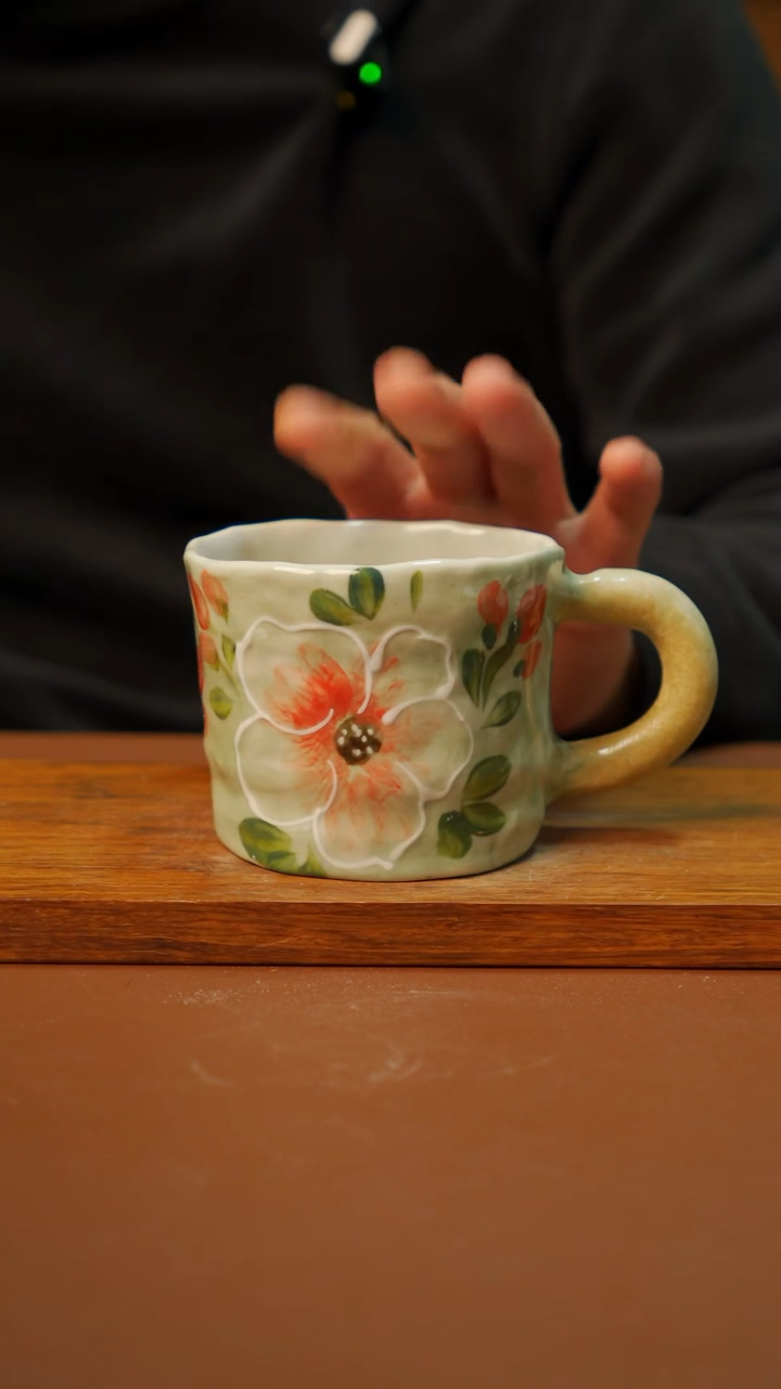 瓷片景德镇手工手绘釉下彩瓷器