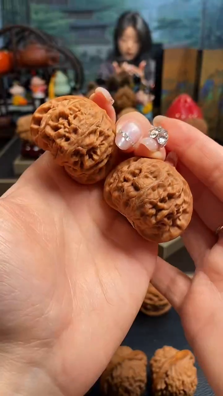 【闪购商品】文玩核桃吊坠H827宫灯43