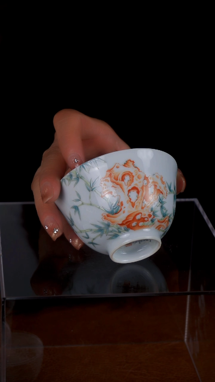 【闪购商品】杯手工手绘精品陶瓷摆件