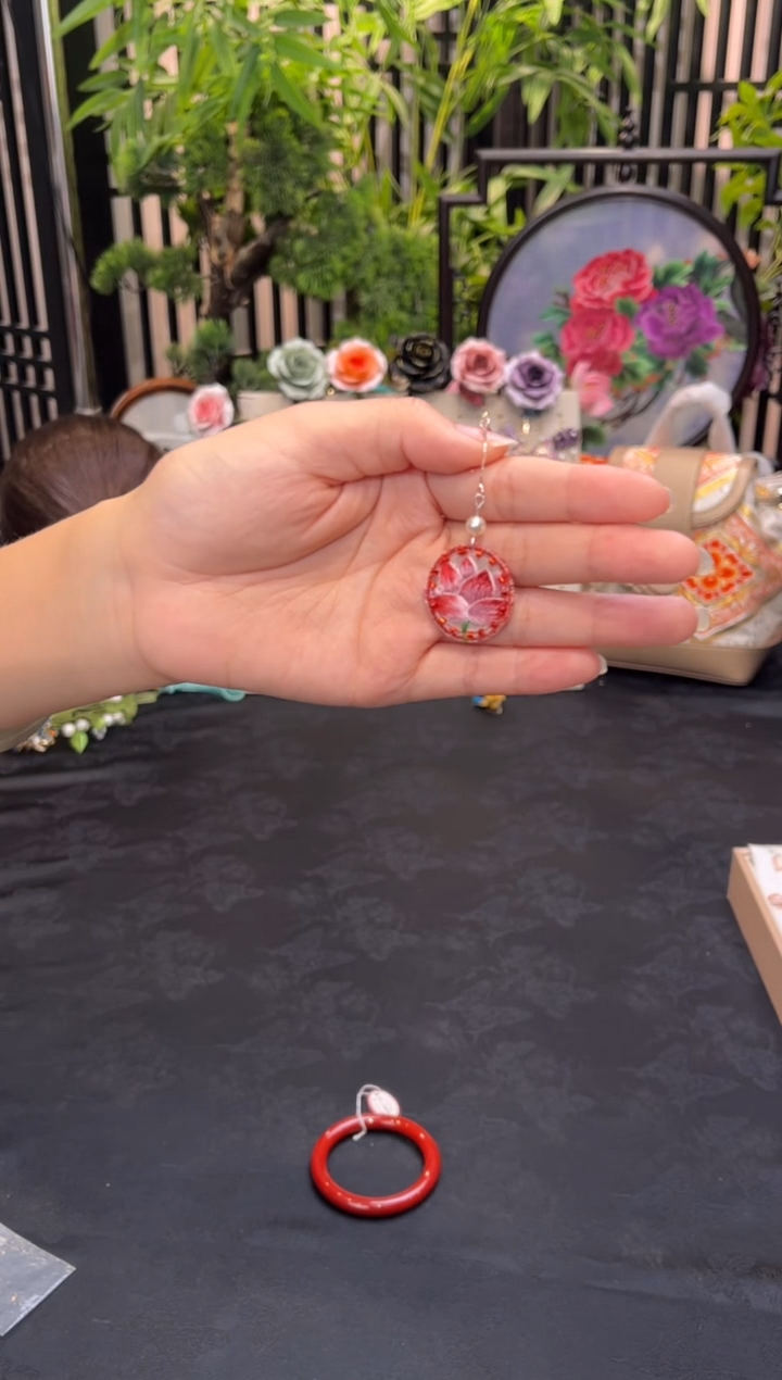 织绣小*兽非遗苏绣手工饰品