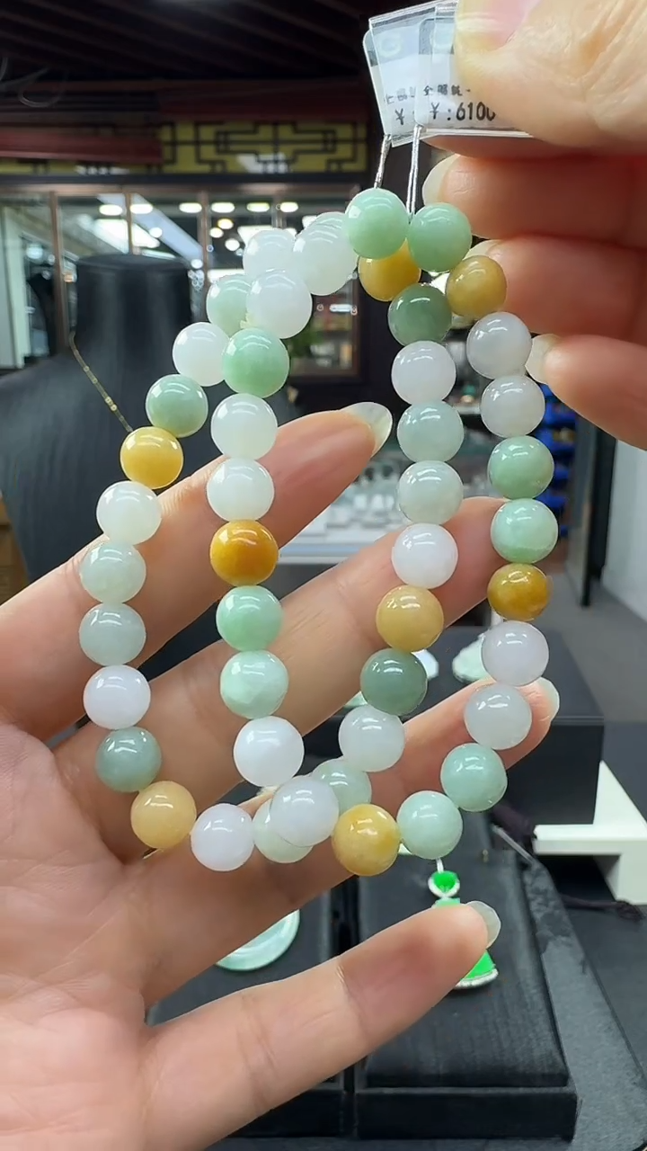 未镶嵌手链翡翠翡翠手串多样性发其一