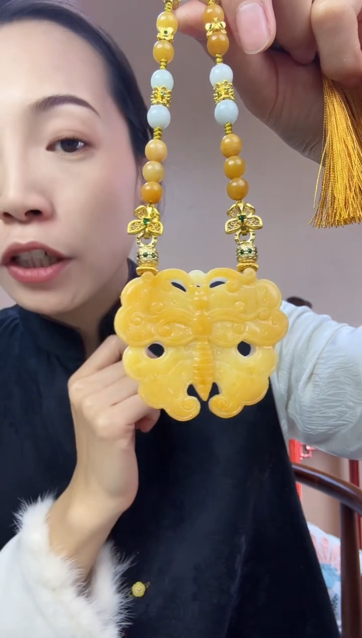 【闪购商品】翡翠颈饰未镶嵌特色原创翡翠颈饰