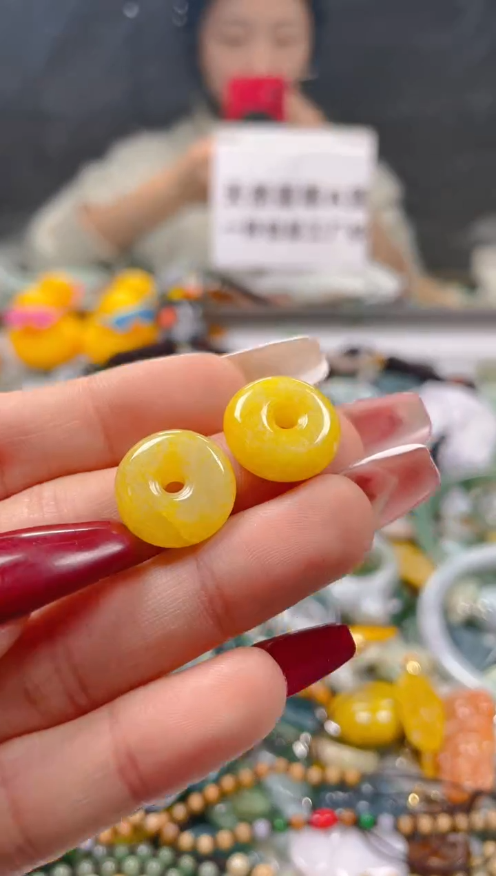 【闪购商品】翡翠颈饰未镶嵌/Q/翡翠A货一图一物