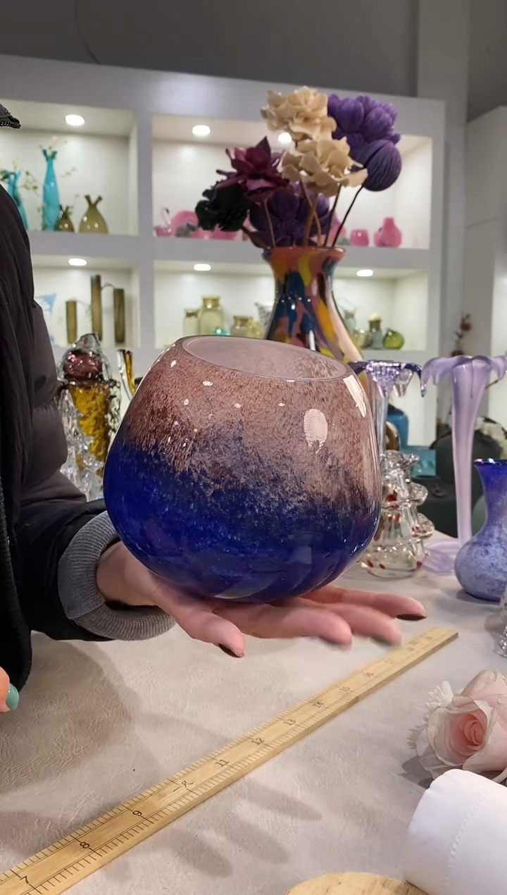 慕忆家手作琉璃花瓶