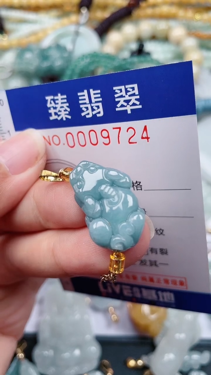颈饰未镶嵌翡翠.0009724