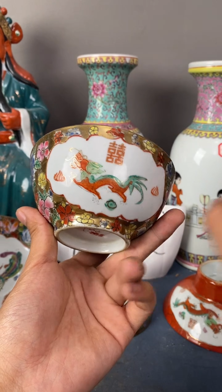 摆件陶567老厂瓷微瑕慎拍（已开价）