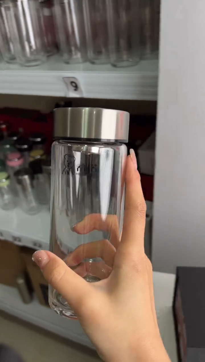 【闪购商品】茶杯经典单层400ml高硼硅