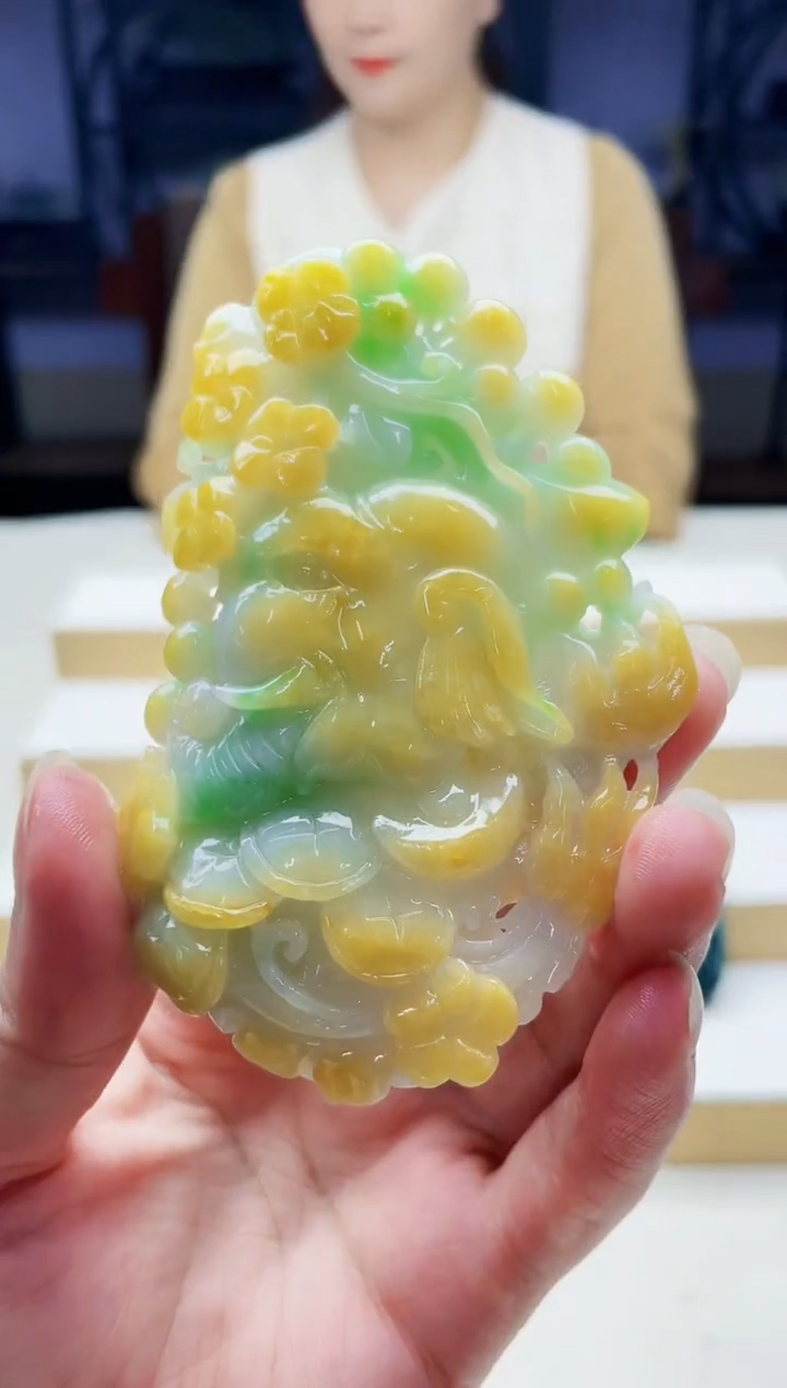 未镶嵌定制翡翠毛货09200185