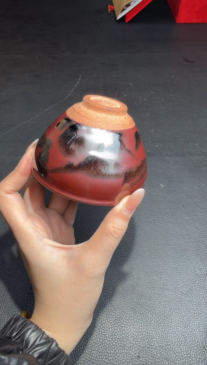 茶盏蔡炳昆柴烧盏130