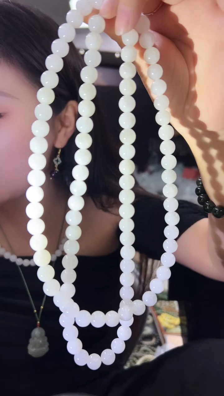 和田玉未镶嵌项链（多样性发货）035