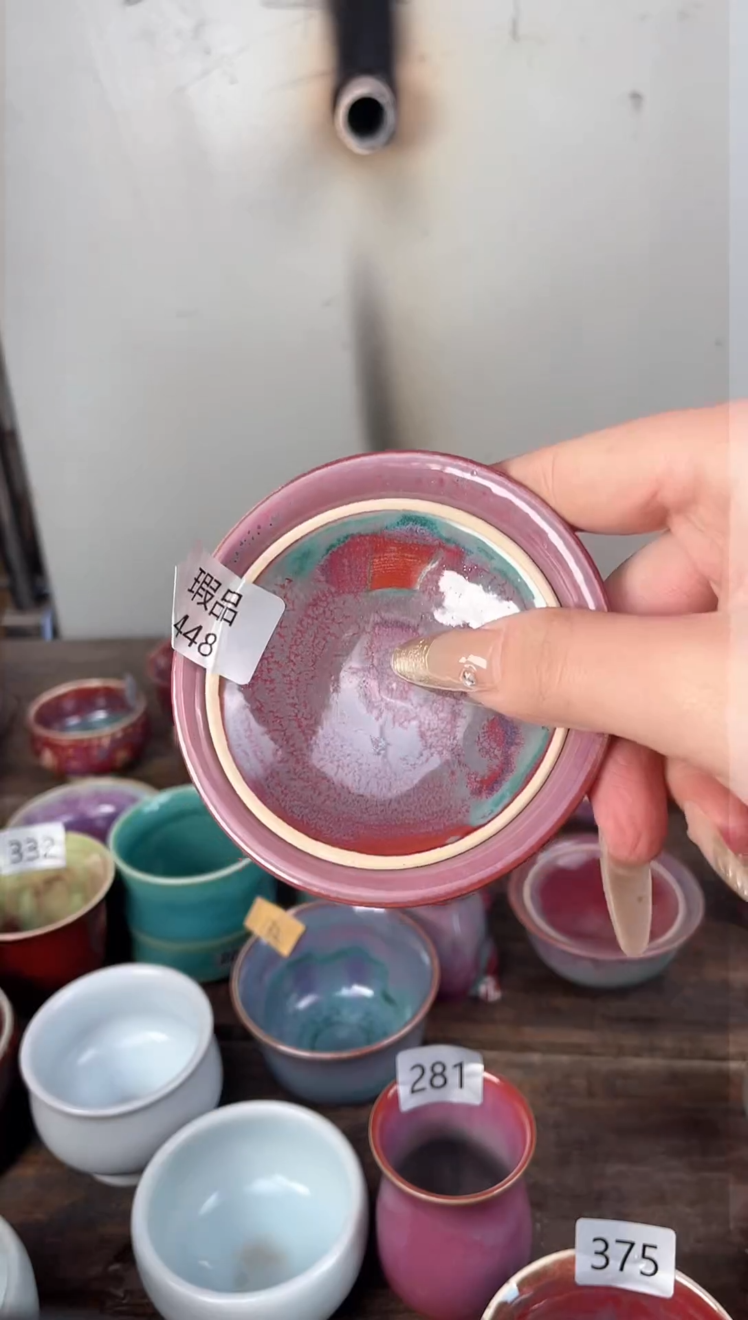 【闪购商品】摆件钧瓷手工茶器窑变