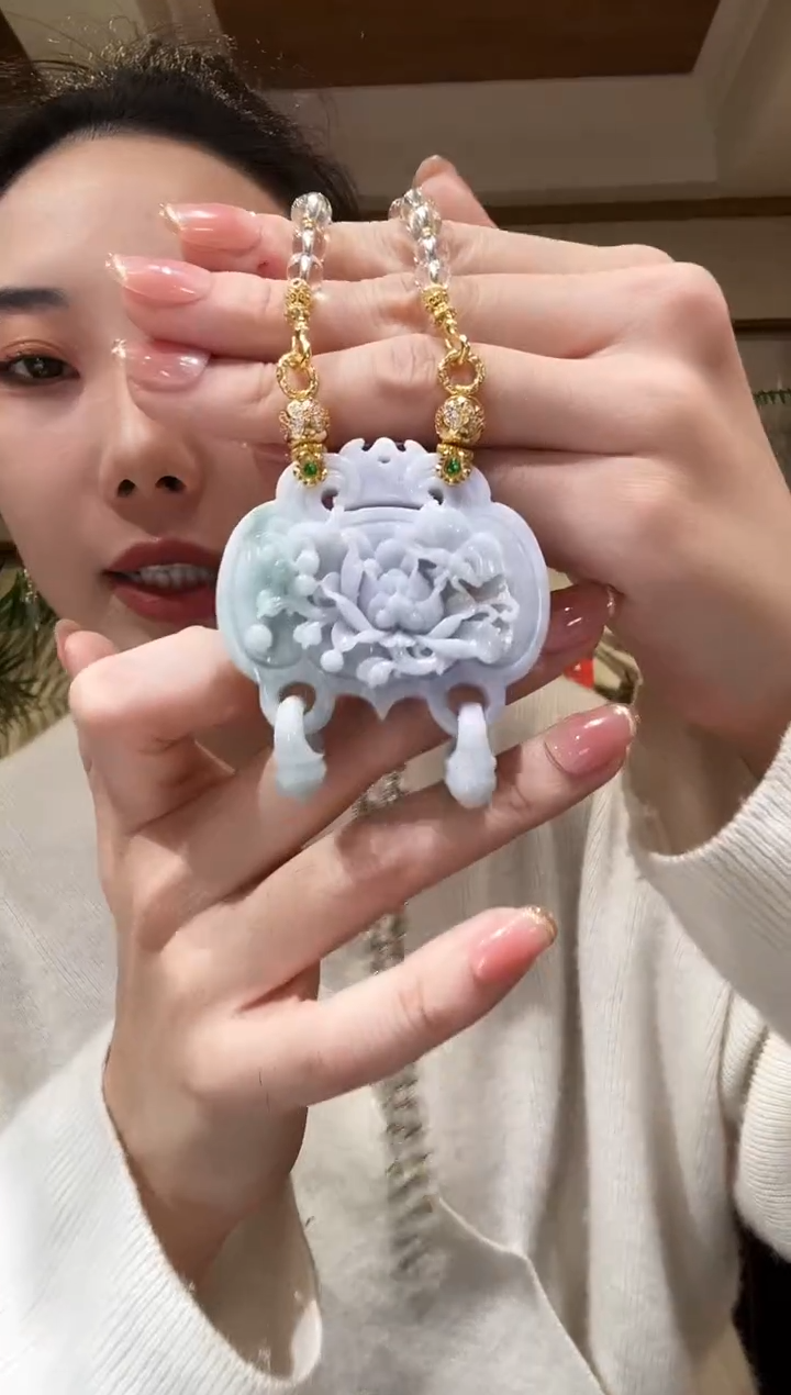 【闪购商品】翡翠颈饰未镶嵌国风