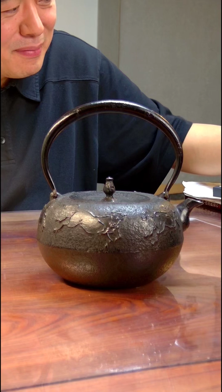 铸铁h*日本南部铁器烧水壶
