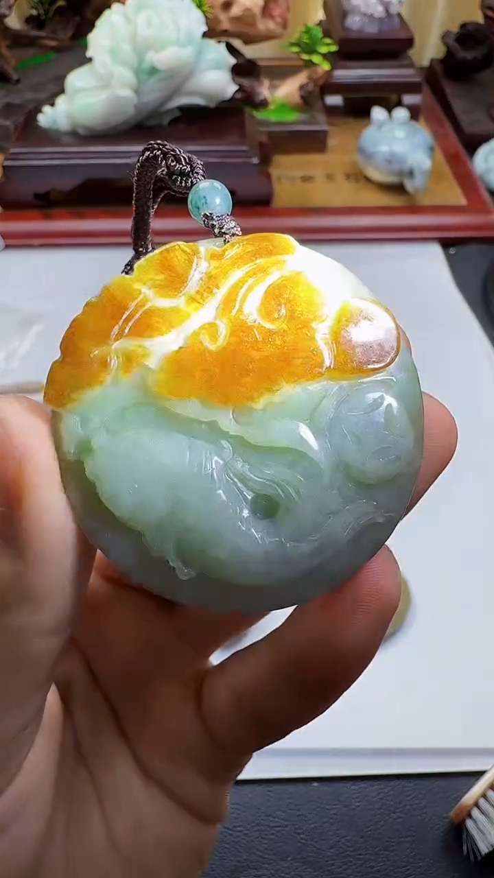 吊坠(不含链)未镶嵌翡翠1