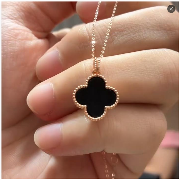 【老王好物优选】th1218001-天然翡翠墨翠四叶草吊坠多样性发一