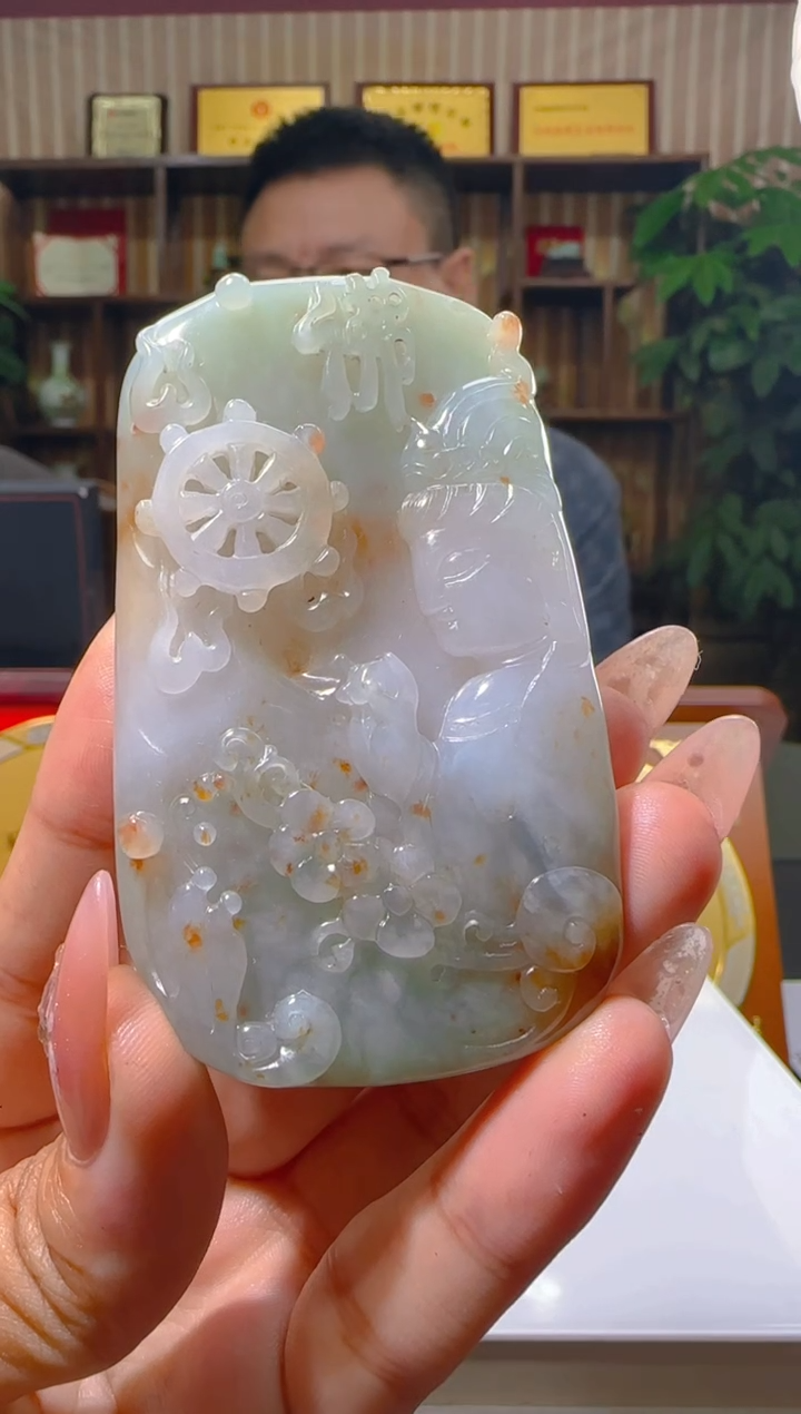 定制翡翠未镶嵌Q-@@QJYD060499