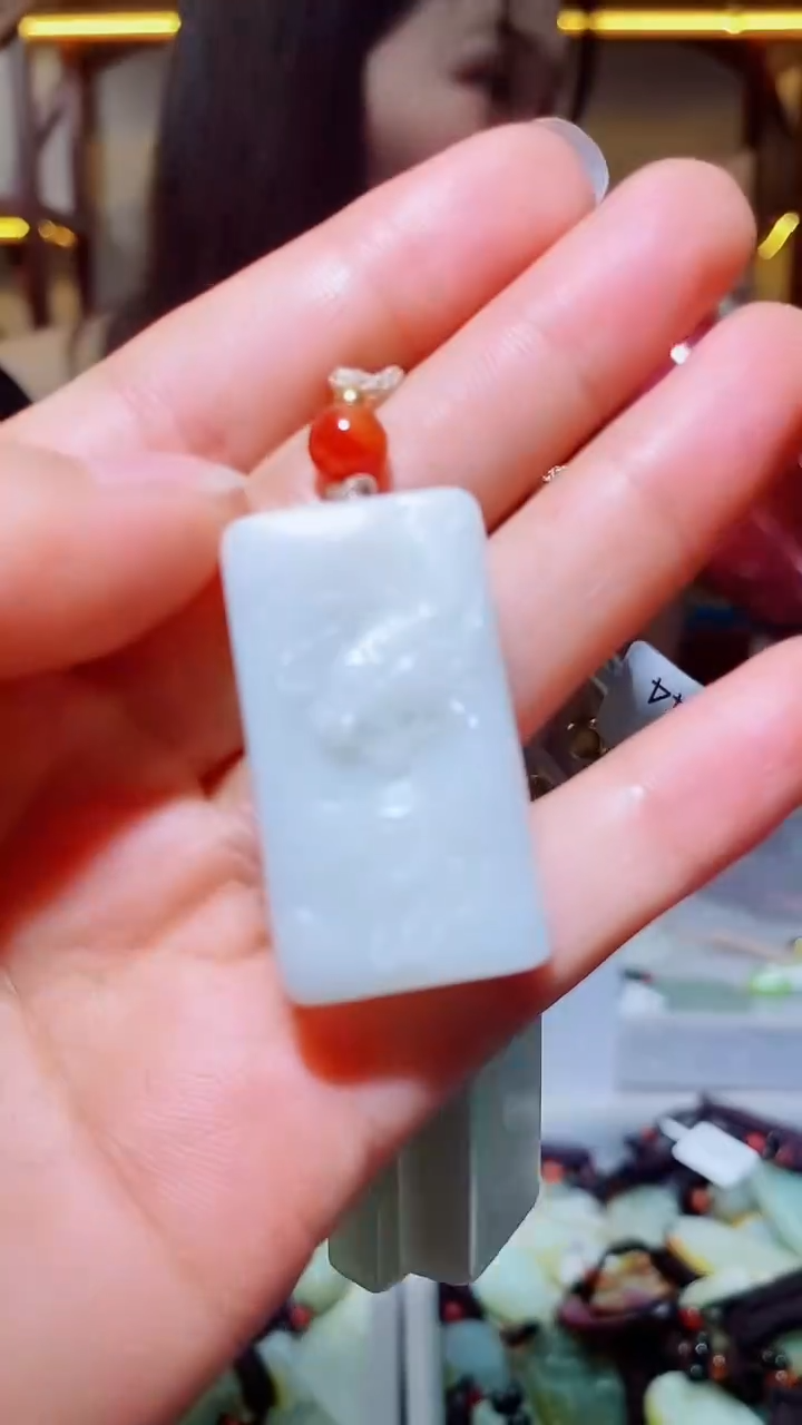 和田玉未镶嵌挂件1