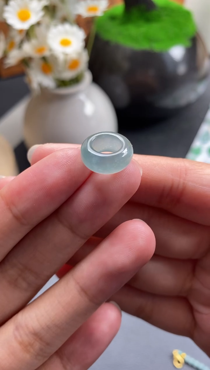 散珠翡翠冰种跑环