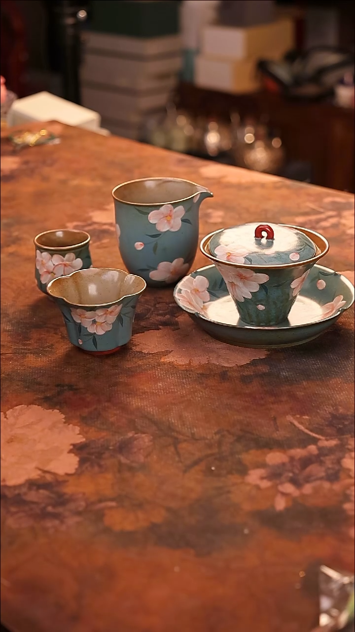 【闪购商品】陶瓷茶具（无礼盒无茶盘）@@A12010