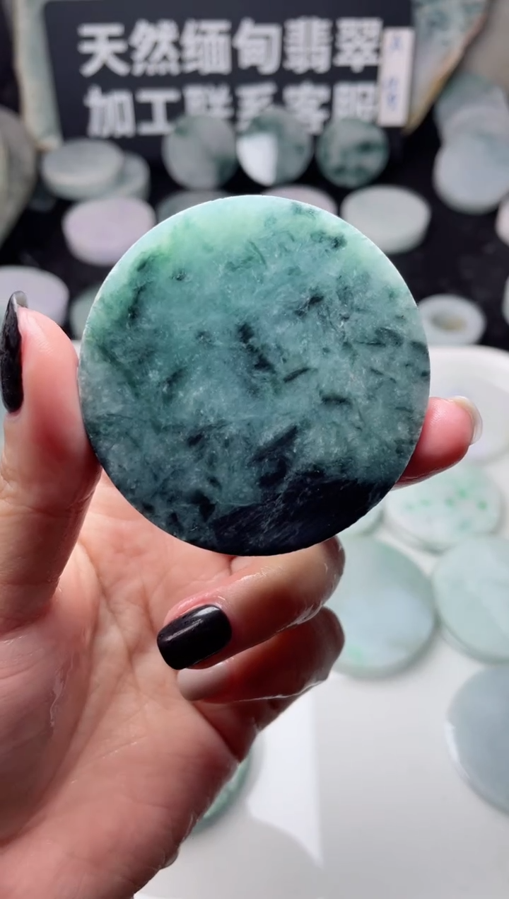 【闪购商品】翡翠颈饰未镶嵌3784.....