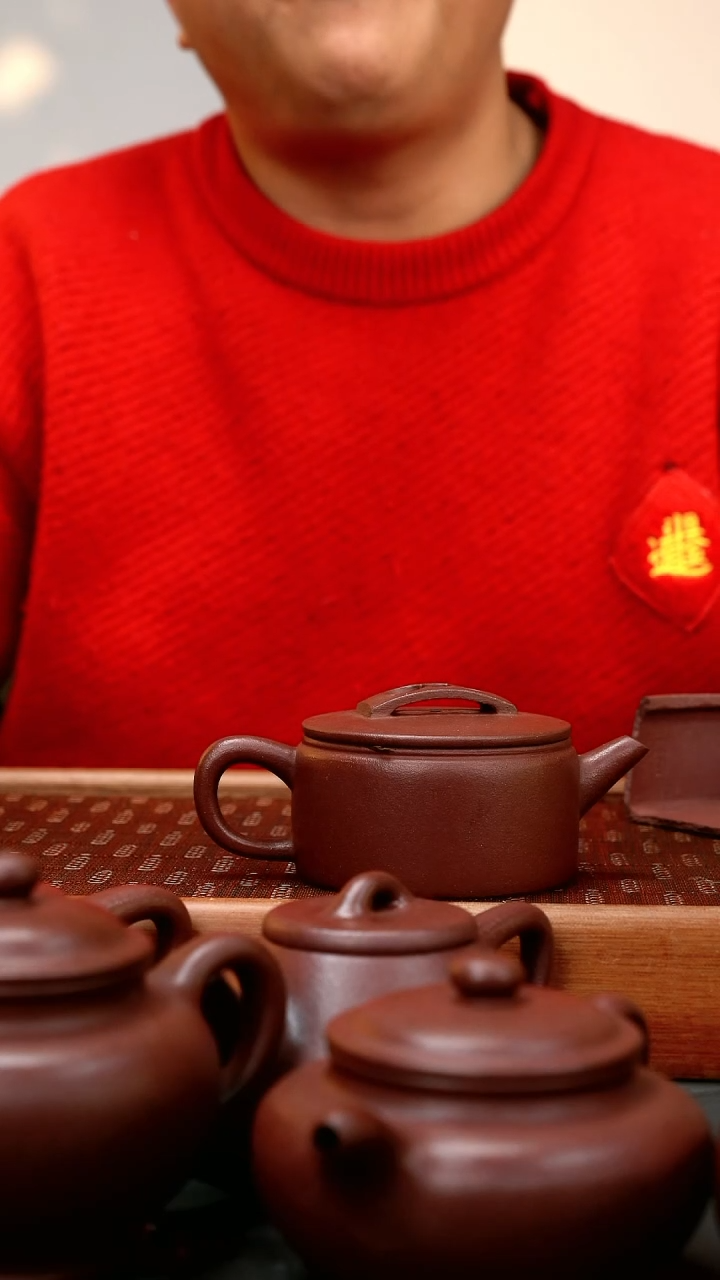 【闪购商品】紫砂茶壶syzj 底槽清 手磨粗纱 汉瓦