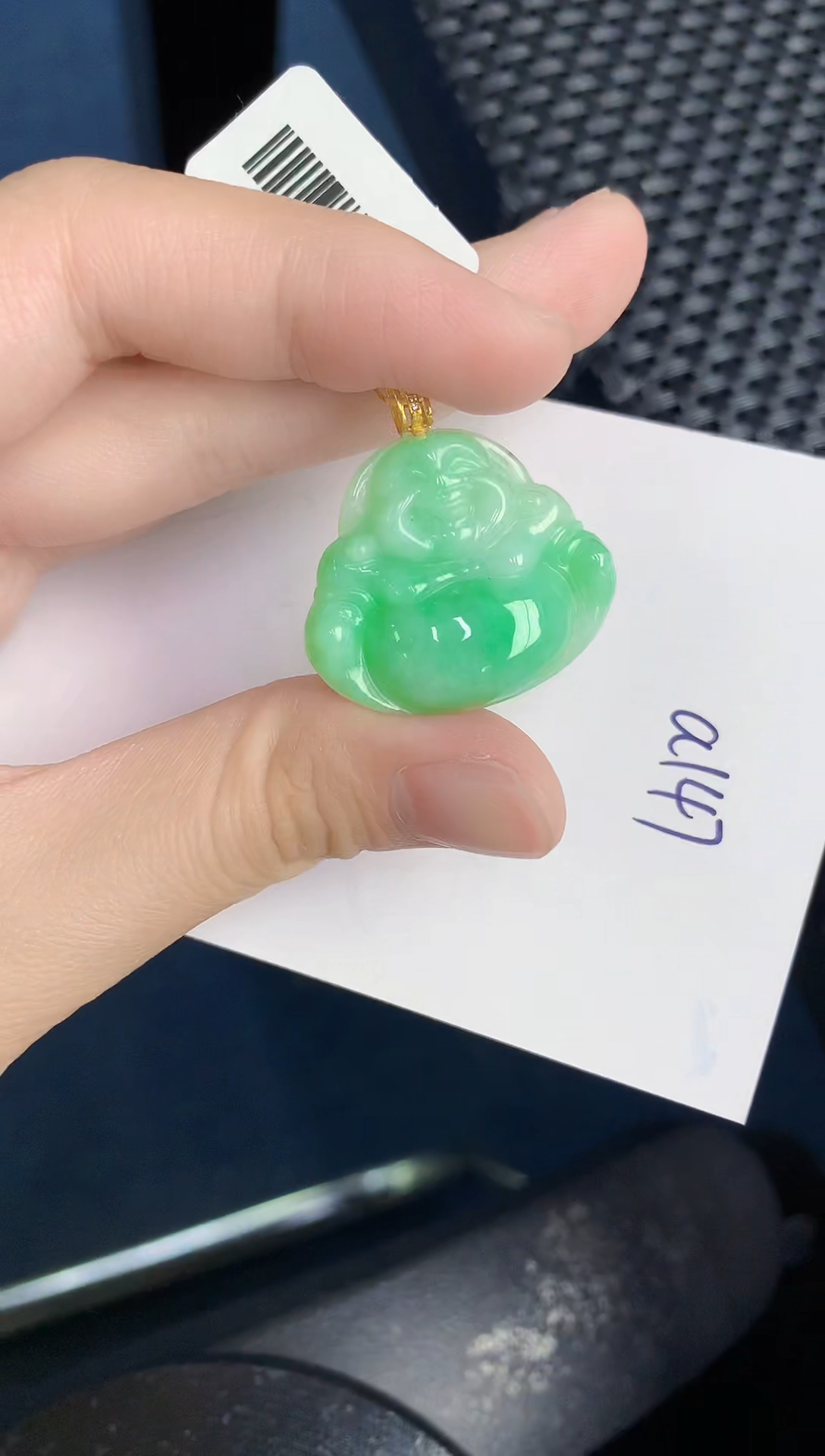 【闪购商品】翡翠颈饰18K金镶嵌0000000000