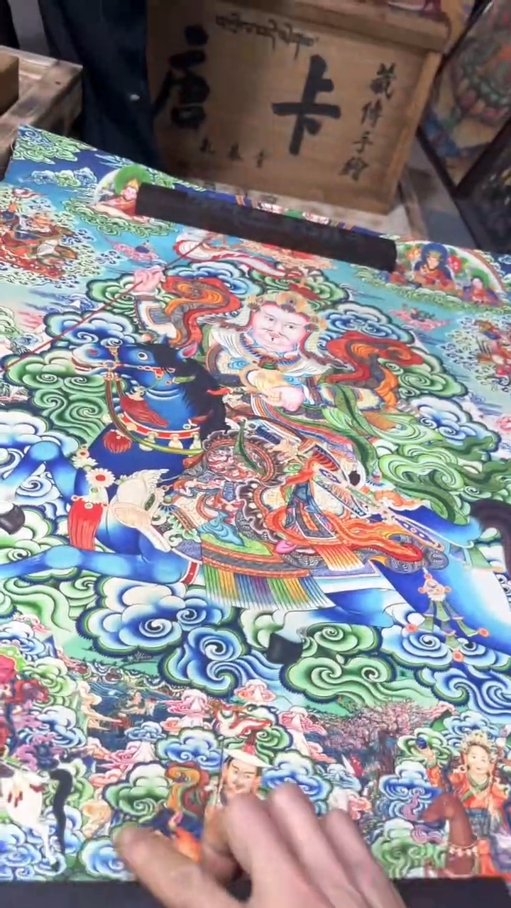卷轴画玖忆唐卡TK22
