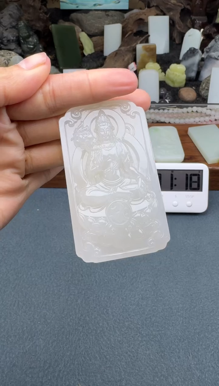 【闪购商品】和田玉颈饰未镶嵌开心