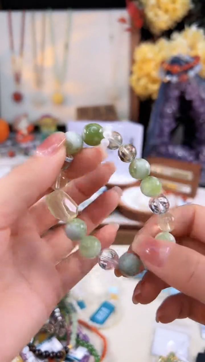 【闪购商品】岫玉手链未镶嵌@@I042K017054