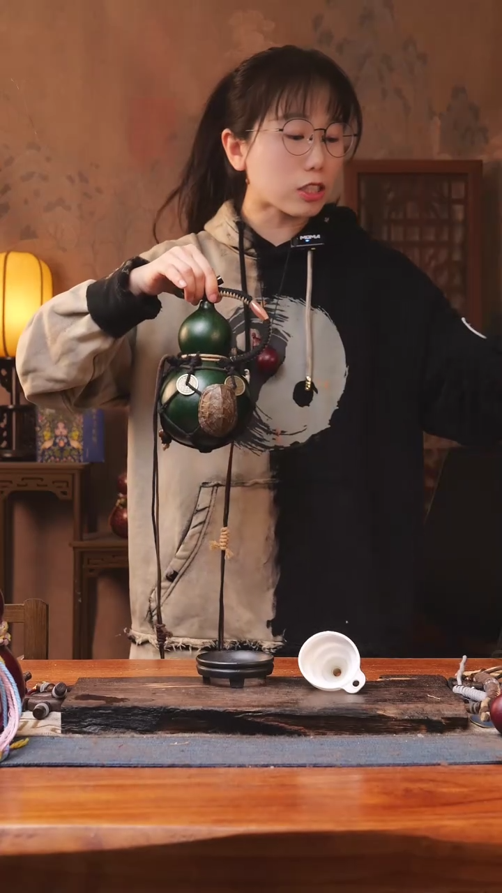 【闪购商品】433号精品大漆葫芦防腐防渗装水茶酒