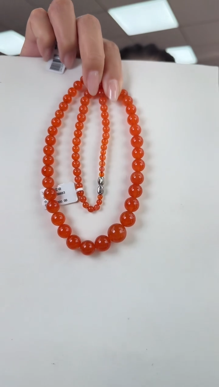 未镶嵌珠串南红玛瑙多样发其一/25091503800