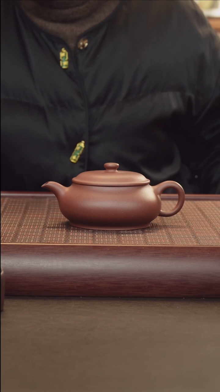 茶壶紫泥启*航紫泥半手工大明炉