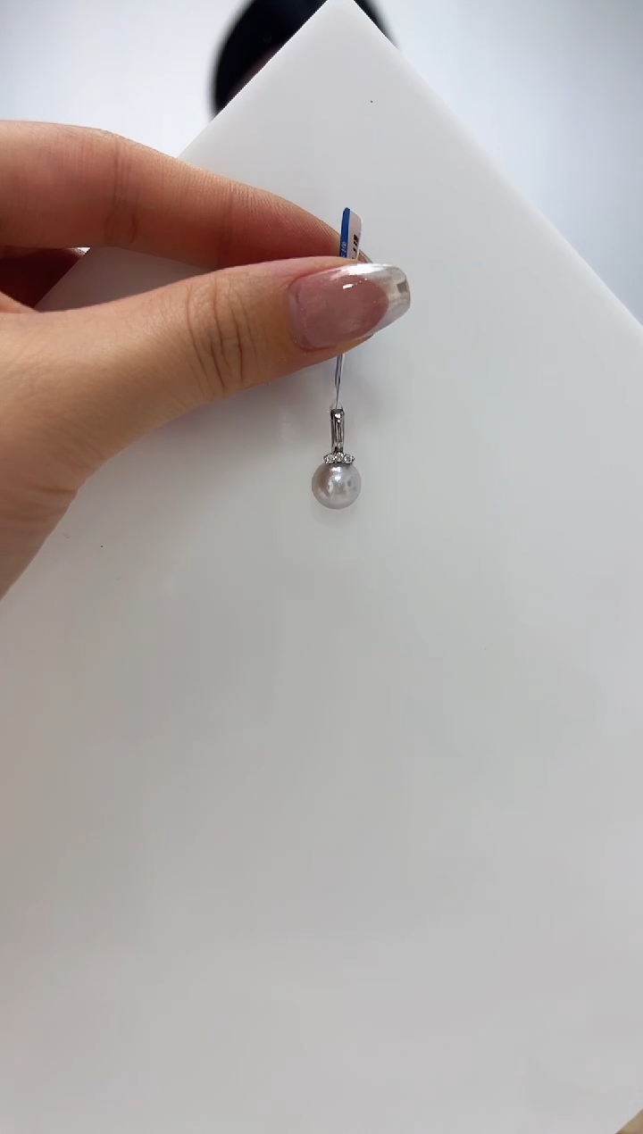 【闪购商品】海水珍珠DA银S925镶嵌吊坠 E126