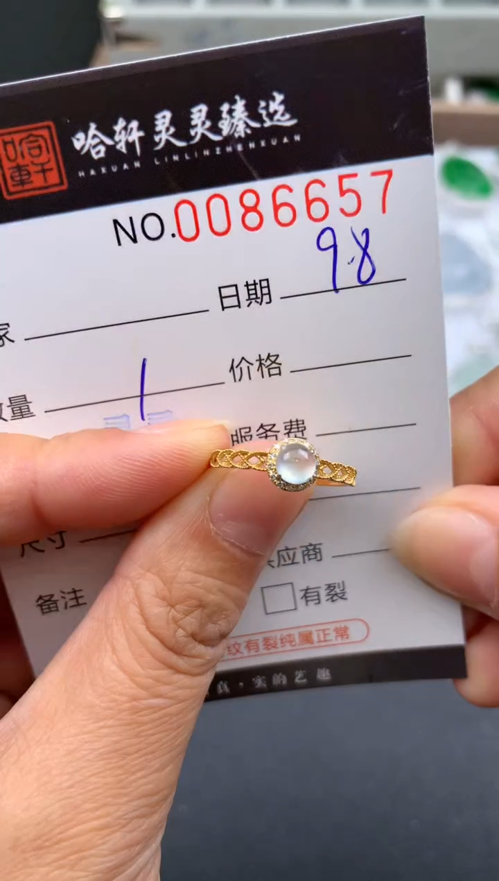 吊坠(不含链)未镶嵌翡翠哈轩  戒指1