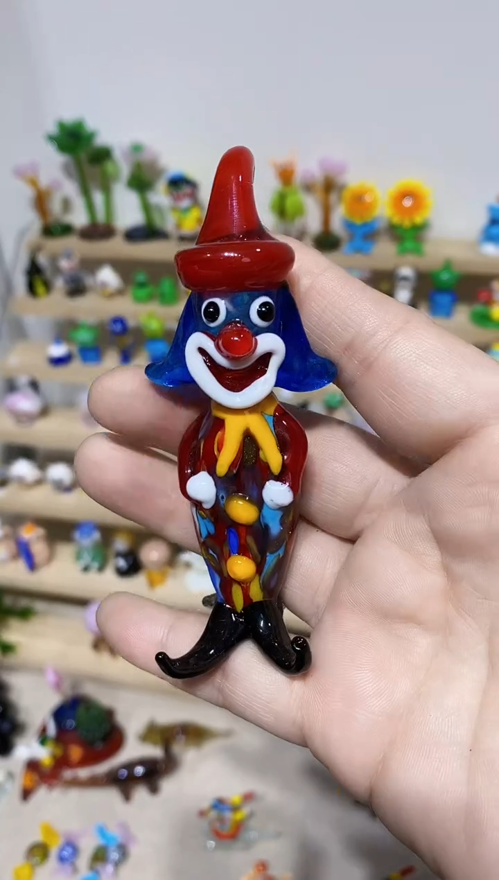 【闪购商品】琉璃手工艺品小丑