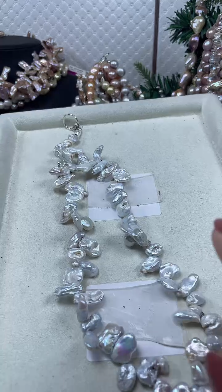 【闪购商品】淡水珍珠项链未镶嵌【纯恬珍珠】