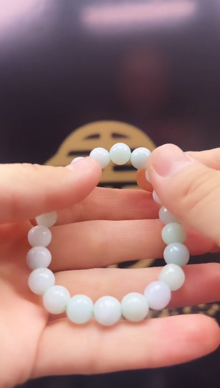 【闪购商品】翡翠套链未镶嵌缅甸翡翠手链