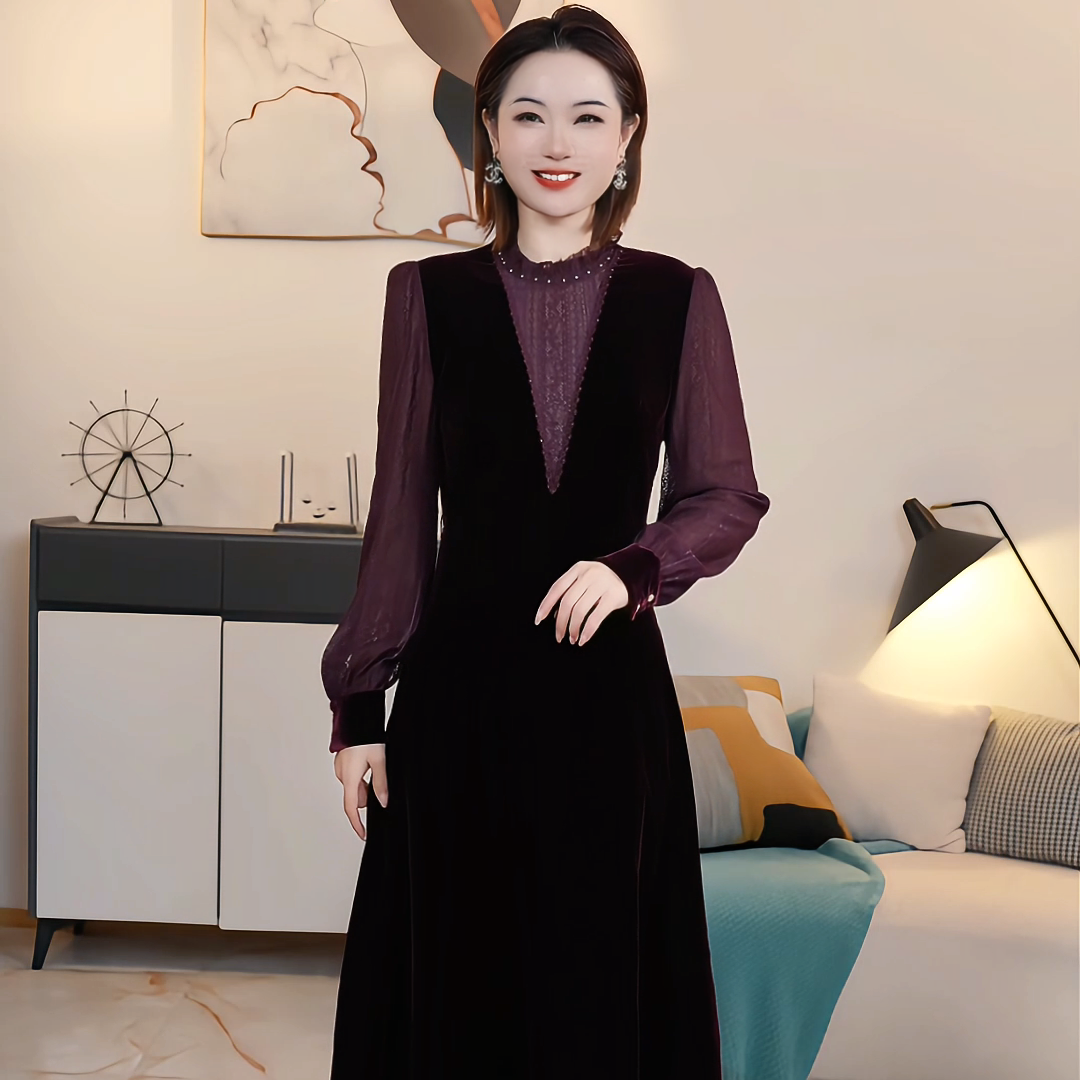 【撤柜清仓】J高端大码原创遮肉显瘦连衣裙 J68