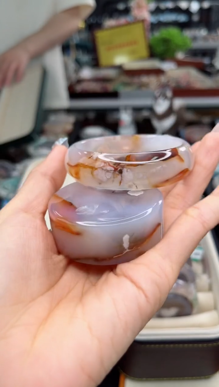 【闪购商品】石英质玉手镯未镶嵌54圈口（赠品镯心）6590525