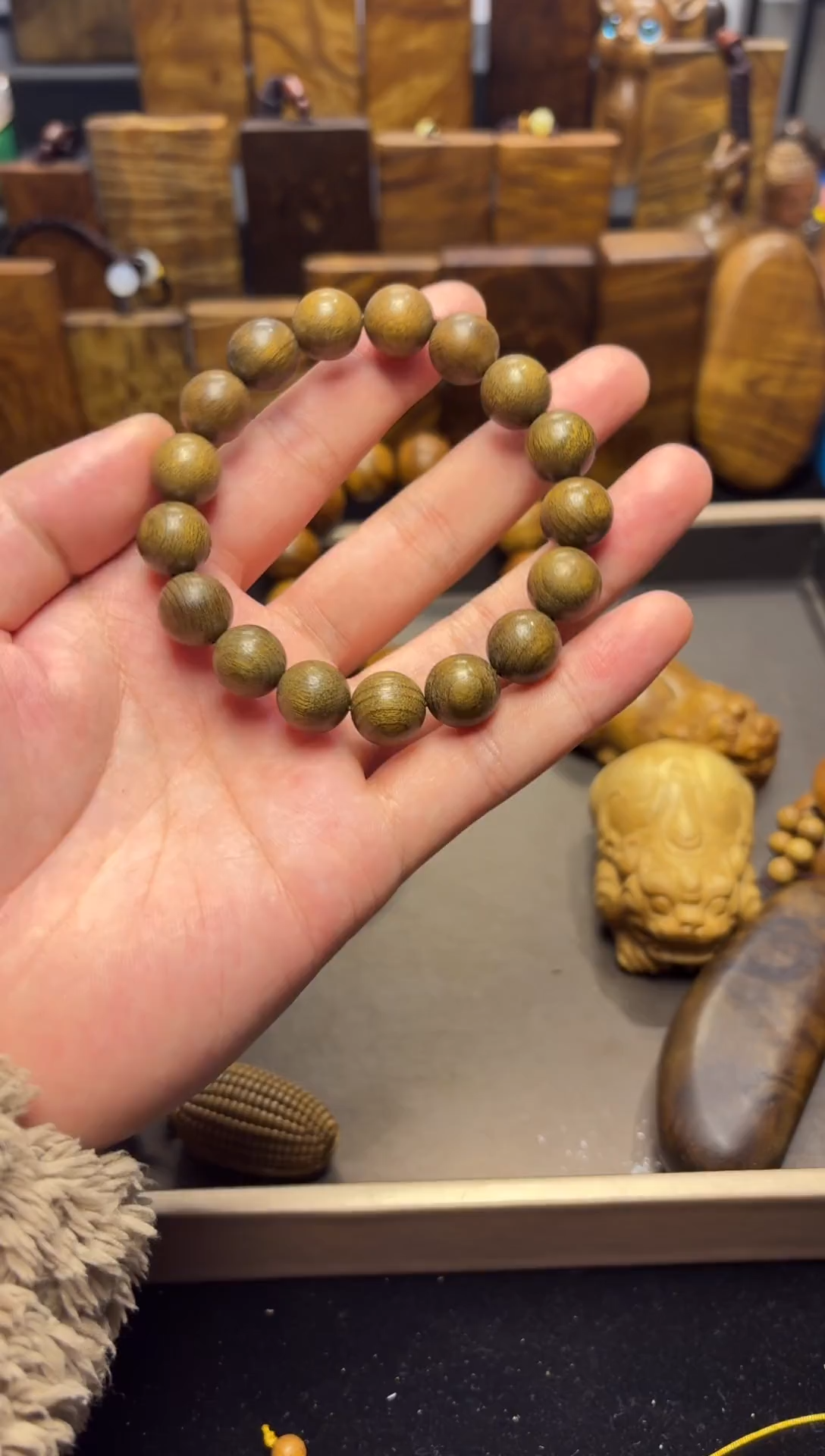 【闪购商品】楠木（金丝楠）手串/手链1.2手串115