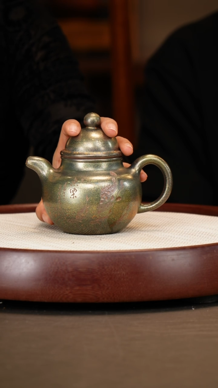 【闪购商品】紫砂茶壶【陈俊】掇球  